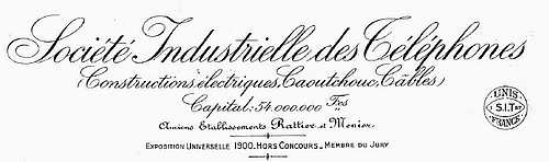 Soci&eacute;t&eacute; Industrielle des T&eacute;l&eacute;phones