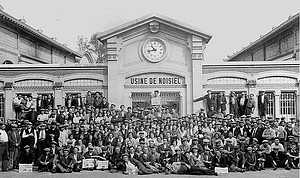 Jour de gr&egrave;ve &agrave; Noisiel