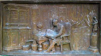 D&eacute;tail bas-relief : la science